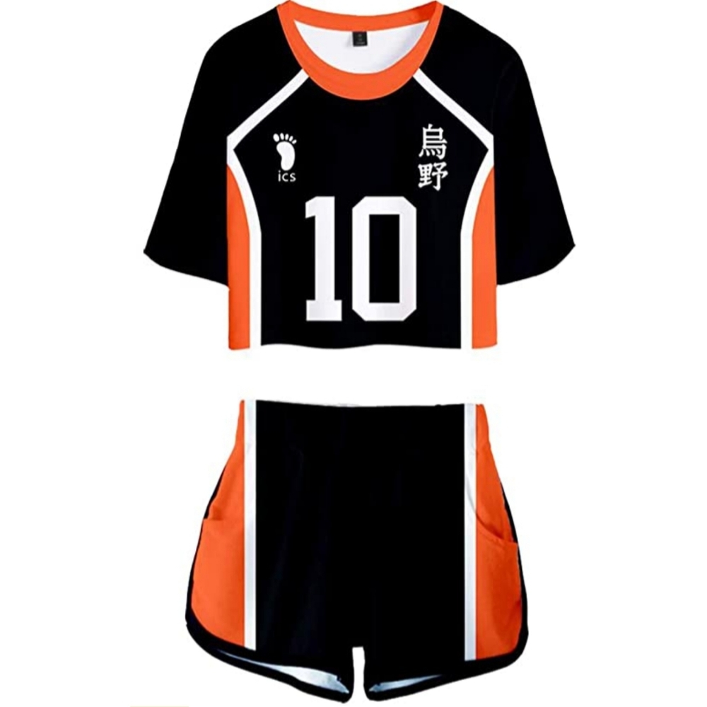 Haikyu! Hinata Shoyo Trendy Cosplay Lounge Set Costume
